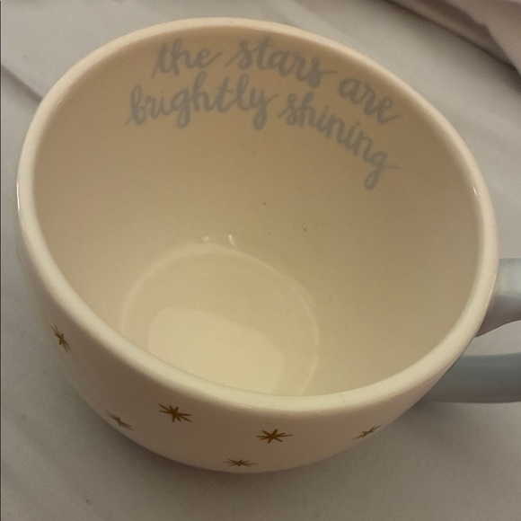Coton Colors Other - Coton Colors Cream and Gold Star Mug